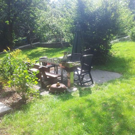 Fewo 1 Waren Mueritz - Haus Buchen Am Tiefwarensee - 1 Zi Esterno foto