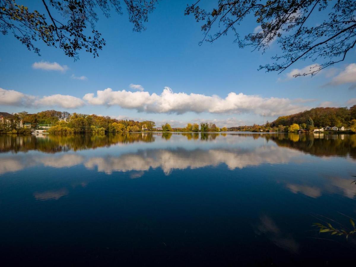 Fewo 1 Waren Mueritz - Haus Buchen Am Tiefwarensee - 1 Zi Esterno foto